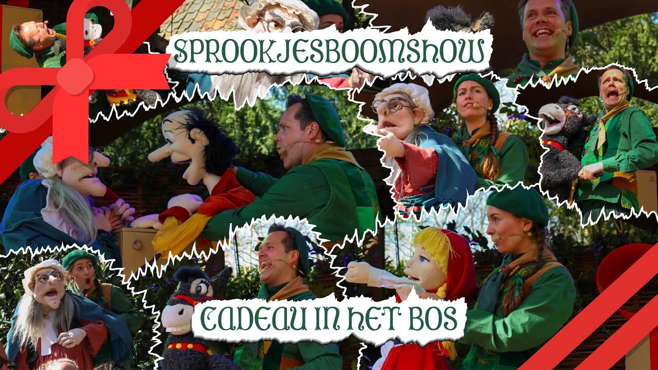 Efteling ~ Sprookjesboomshow - Cadeau in het bos 🎁 | 26 Maart | FHD🌲