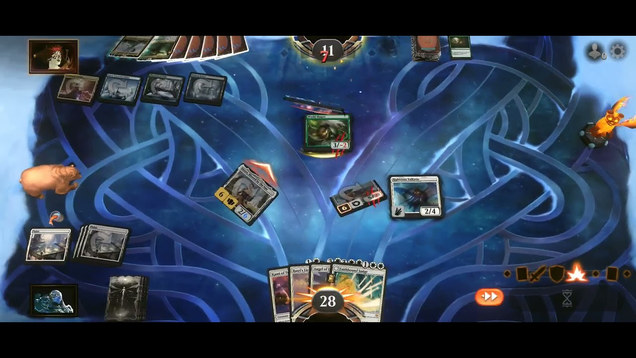 MTG Arena:  ep028 (Midweek Magic Brawl) Daxos, Blessed by the Sun. Annoying White heal/token deck.