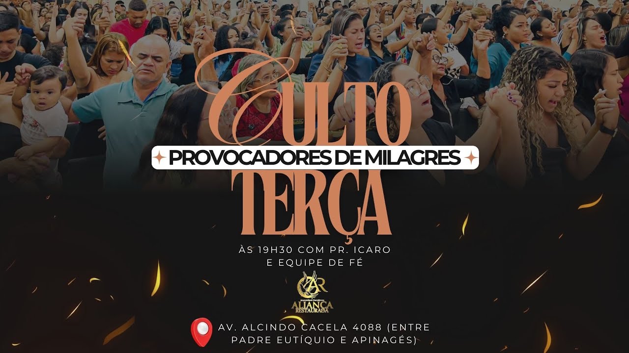 TERÇA PROVOCADORES DE MILHAGRES✝🔥