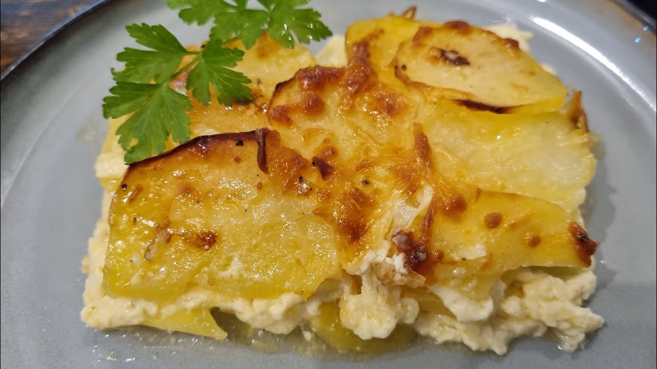 PAPAS GRATINADAS - Receta francesa