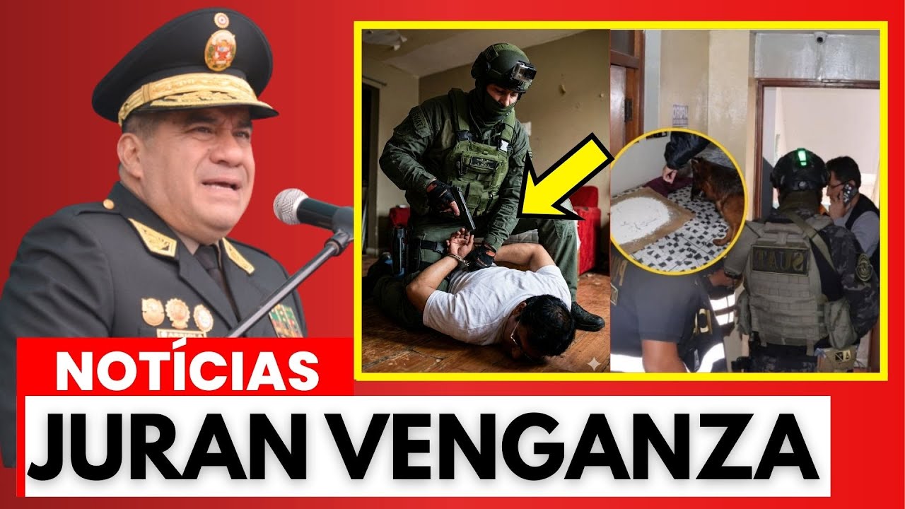 🛑URGENTE! MEGAOPERATIVO PNP DERRIBA a 