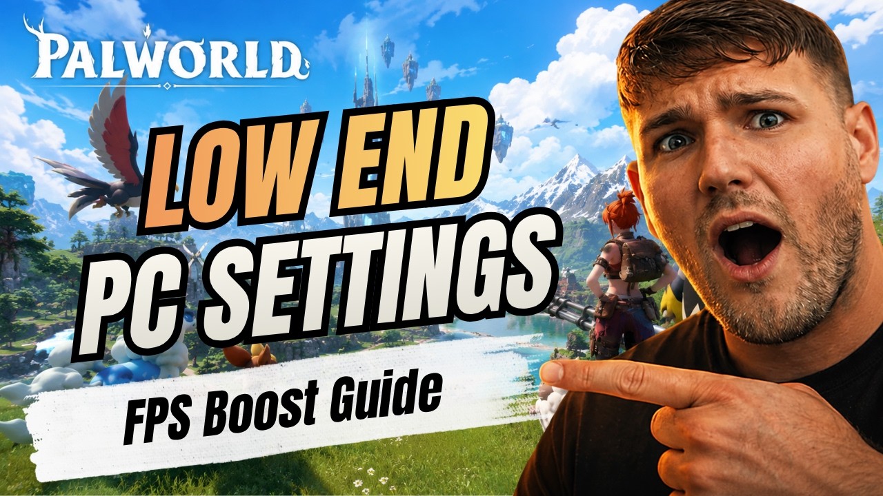 How to Play Palworld on Low-End PC (Quick Guide 2026)