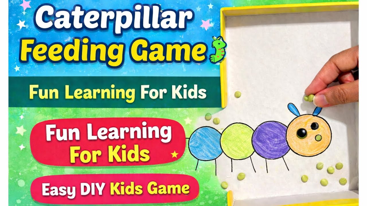 🐛Cute Feeding Play for Toddlers🐛