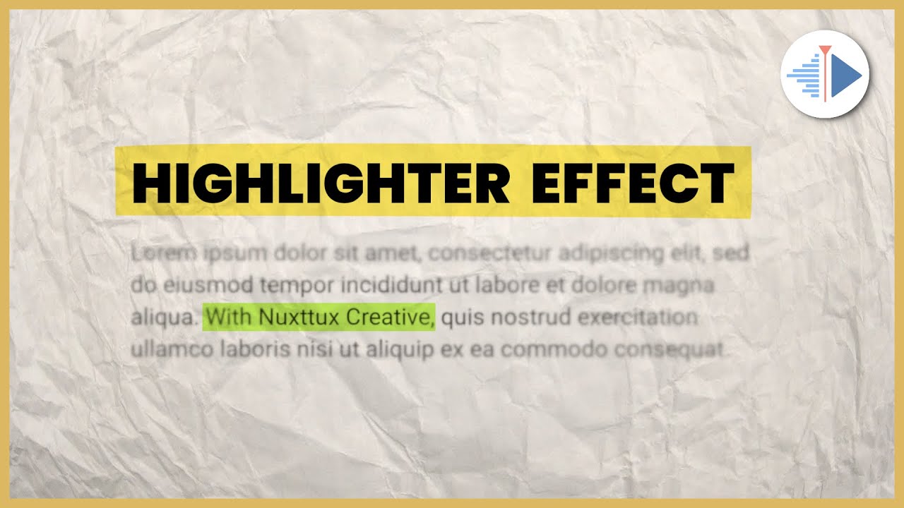 How to Highlight Text - Kdenlive Tutorial