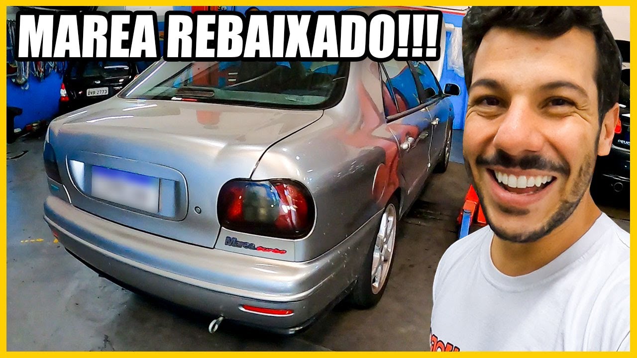AGORA SIM, T-E-S-Ã-O!👳🔥 Rolê EXPLOSIVO com a SUSPA NOVA no Fiat Marea Turbão