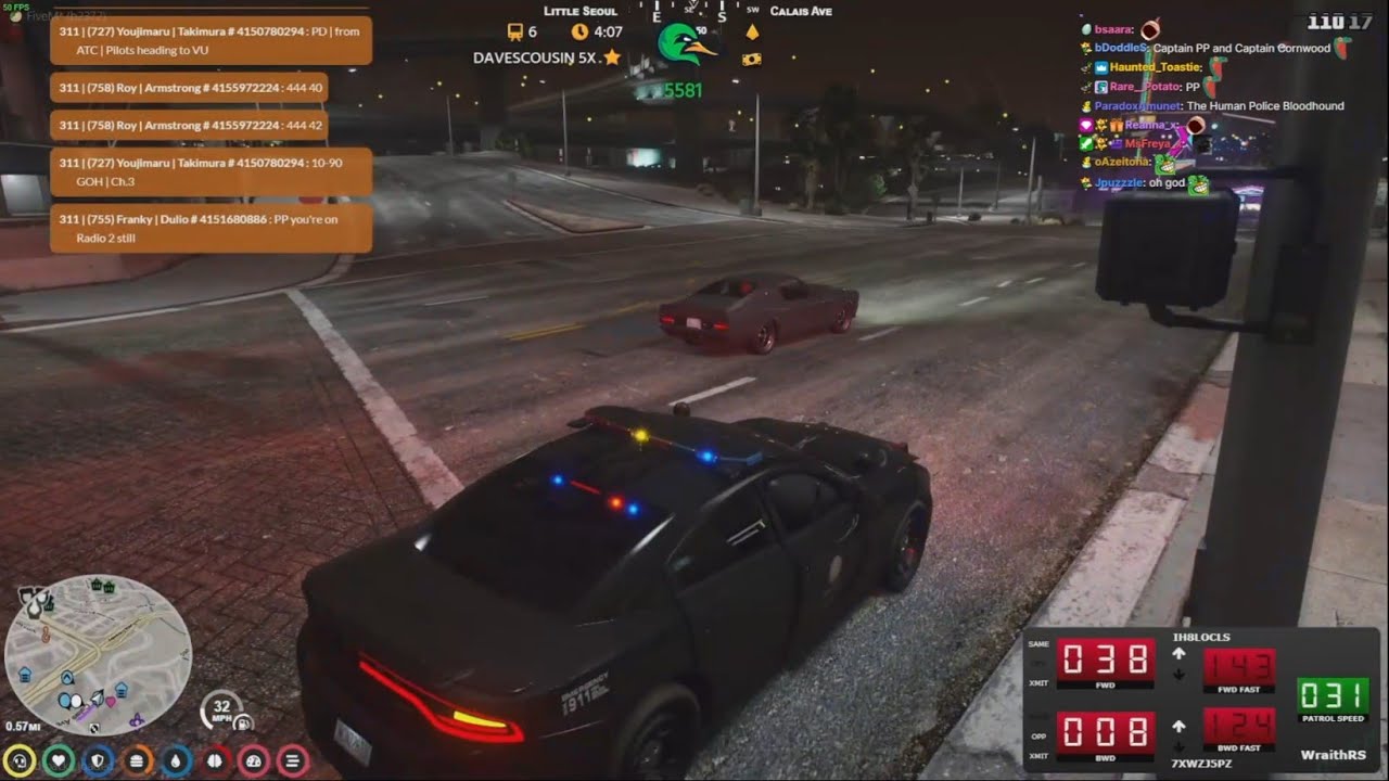 Pierre Paul Hot Mic on PD Radio w/ Chief Baas Reaction | Nopixel 3.0