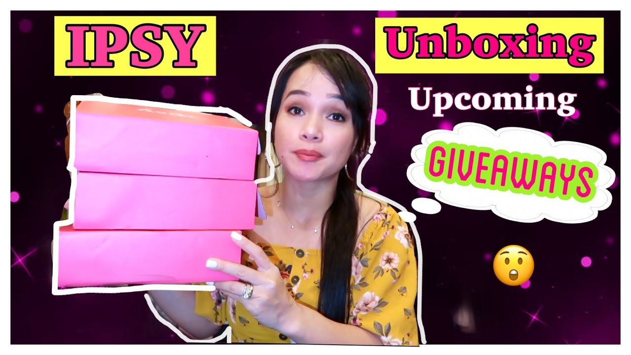 IPSY  UNBOXING (3 boxes)
