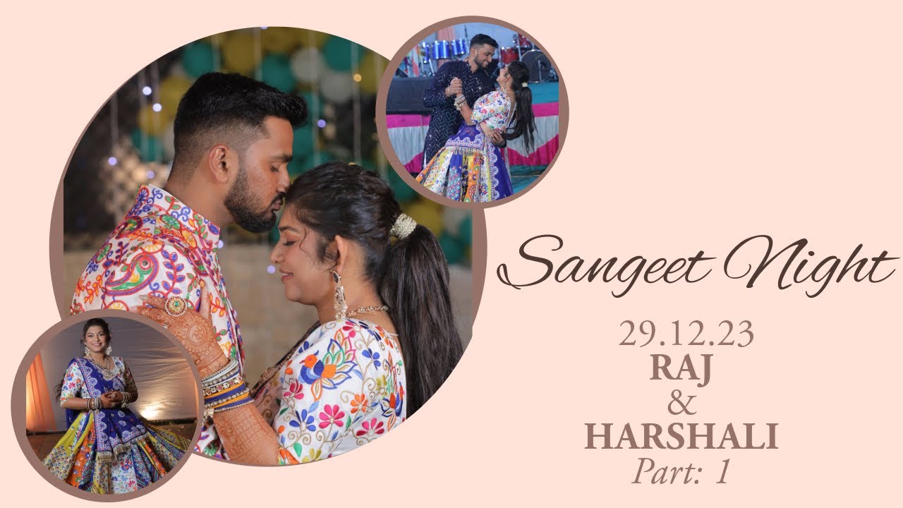 Raj Weds Harshali - Garba Part -1