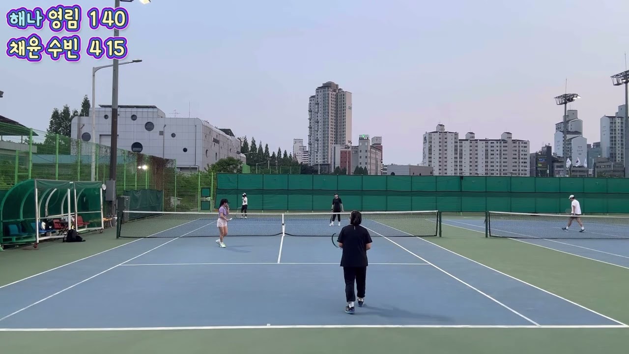 24.05.09(목) 목동테니스장🎾 테니스 여복 / 꿀잼 여복!!!