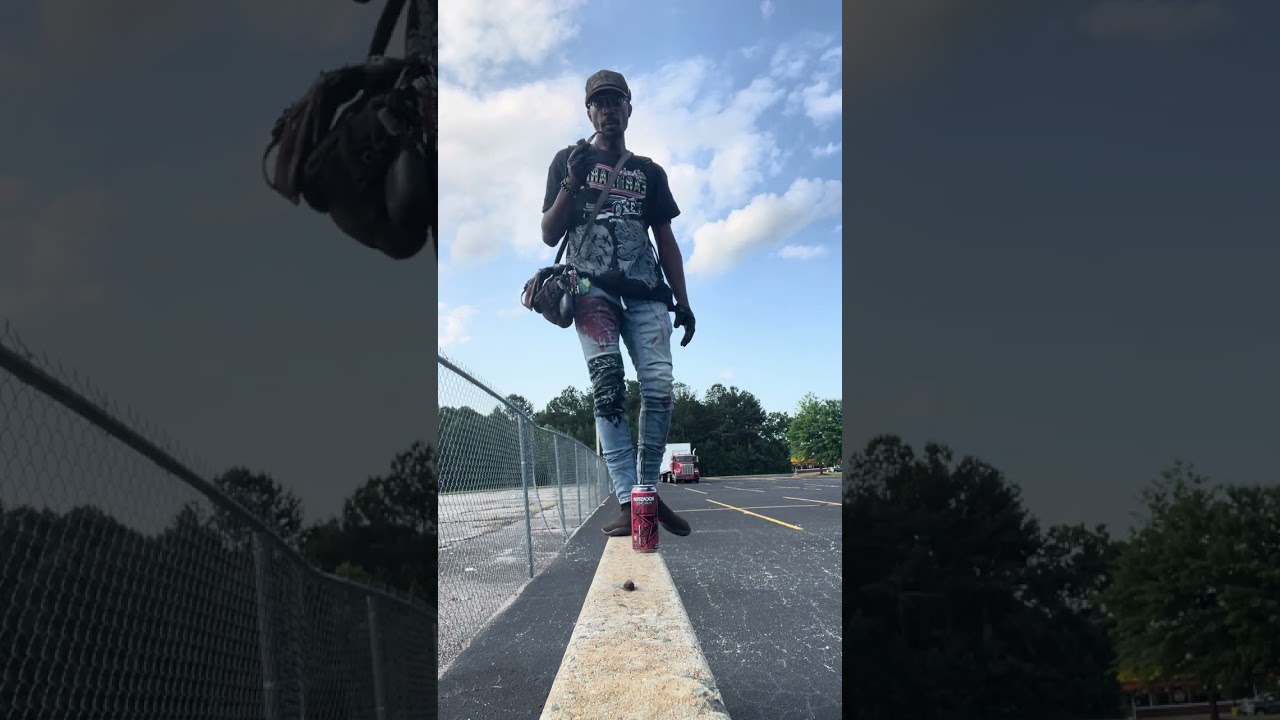 Asmr cigar pipe smoking in parking lot with my pet snake and Yeezy pods