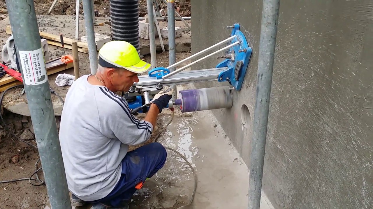 Wiertnica do betonu   205 mm  - 3,9kW