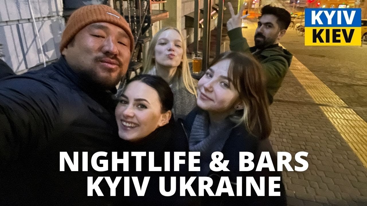 БАРЫ и НОЧНАЯ ЖИЗНЬ в КИЕВЕ, УКРАИНА 🇺🇦