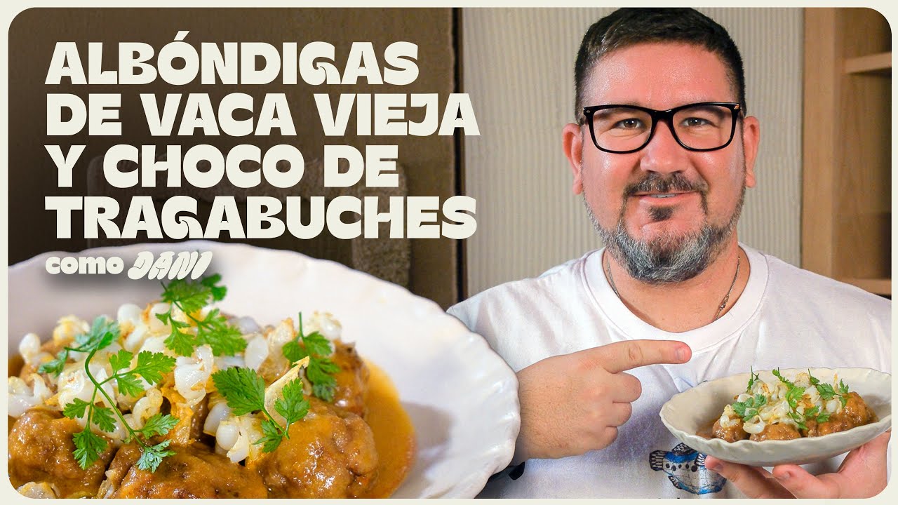 Alb&oacute;ndigas de vaca vieja 🥩 y choco  - el SECRETO para hacerlas COMO DANI