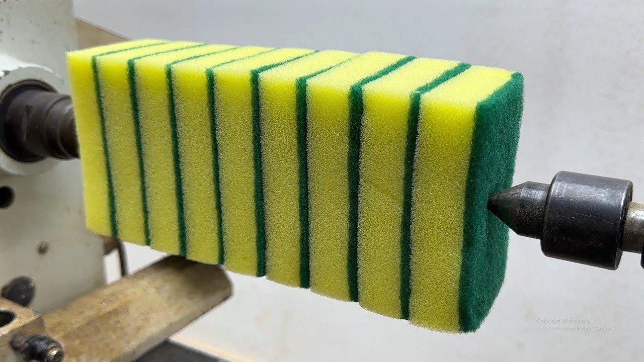 Craft Woodturning Products - Project Should Not Be Done With Dish Sponge And Epoxy Resin