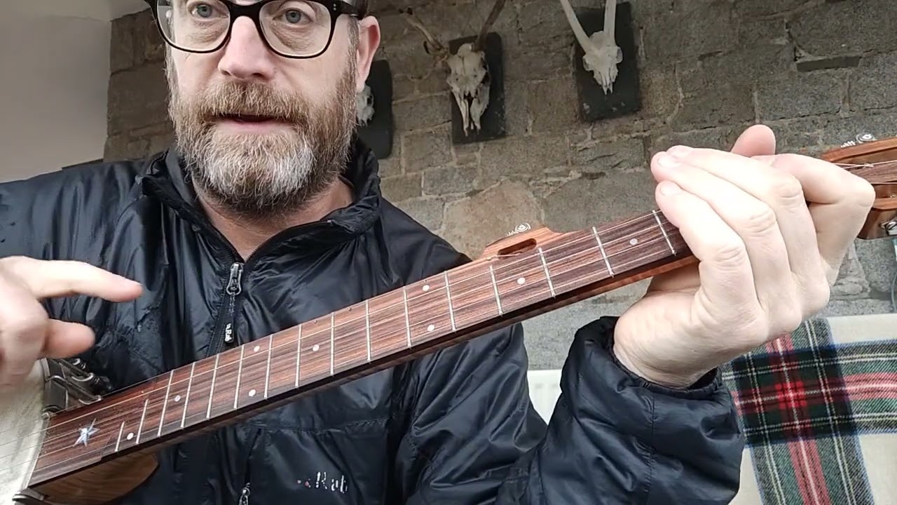 Обучающее видео по игре на банджо «Waynesboro» на инструменте Clawhammer.