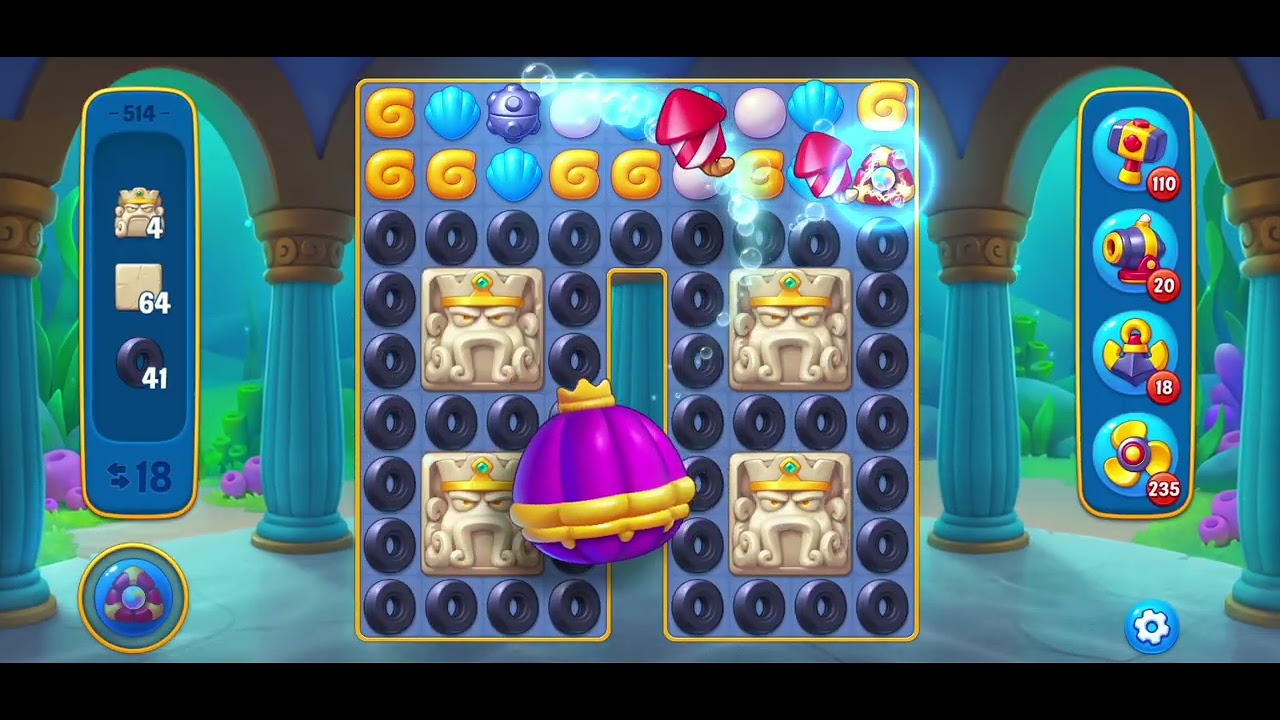 Fishdom Atlantis Round 501→520