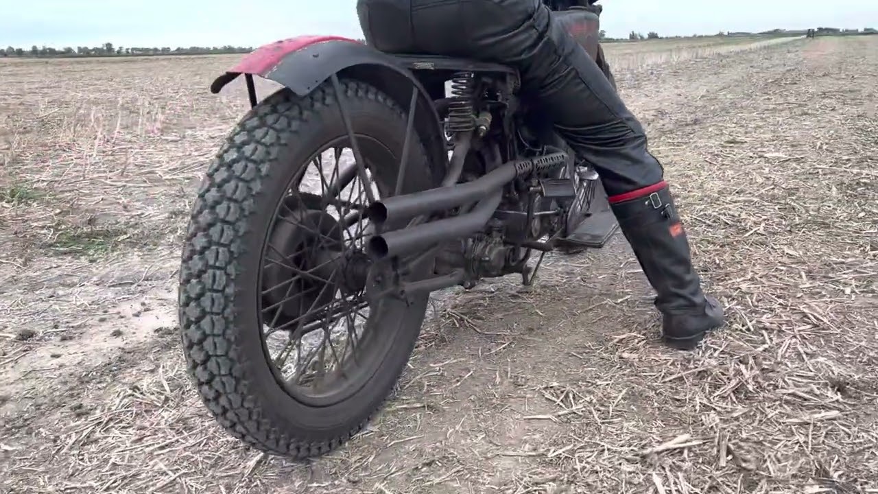Racing my Harley-Davidson 1932 VL Koslow