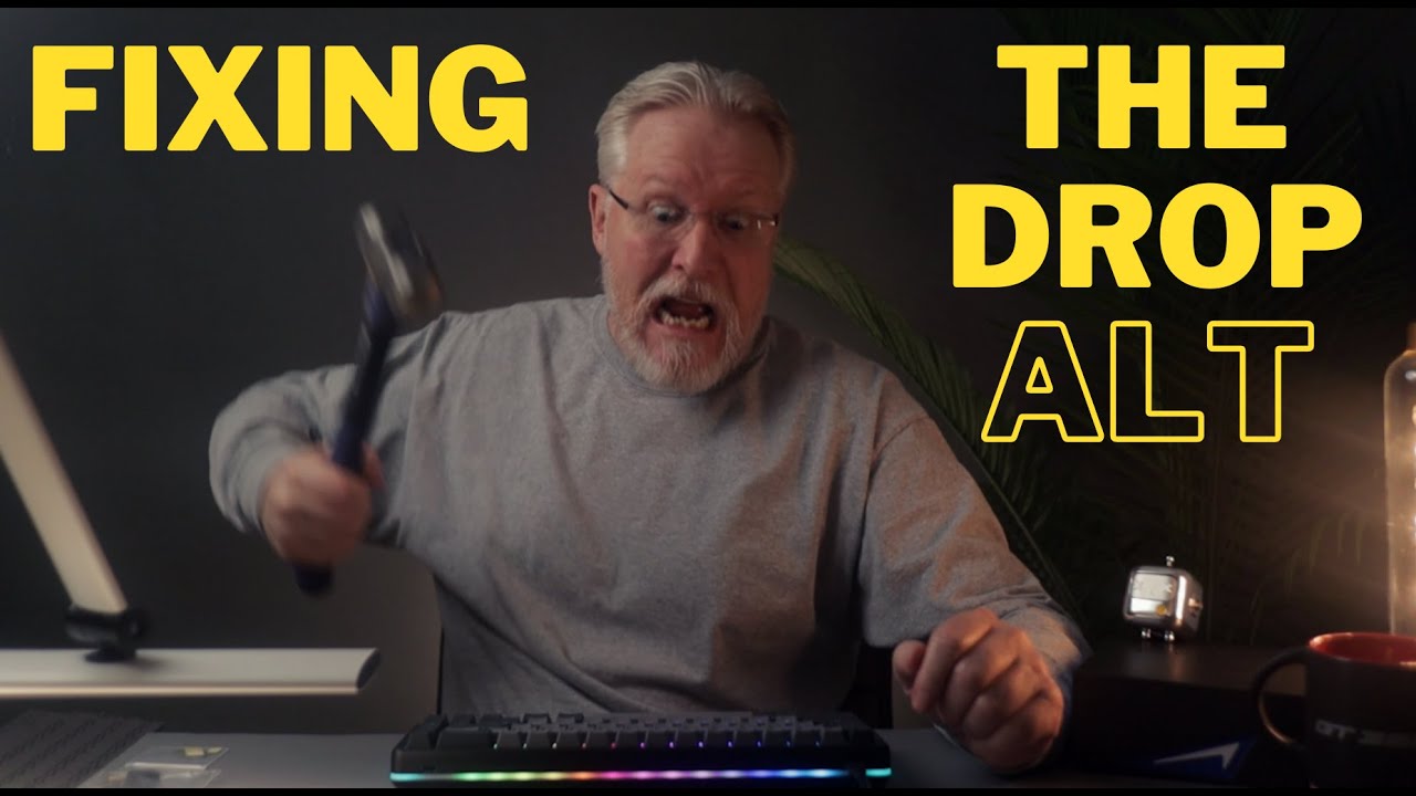How to Fix The Drop Alt, making a good mechanical keyboard even better.