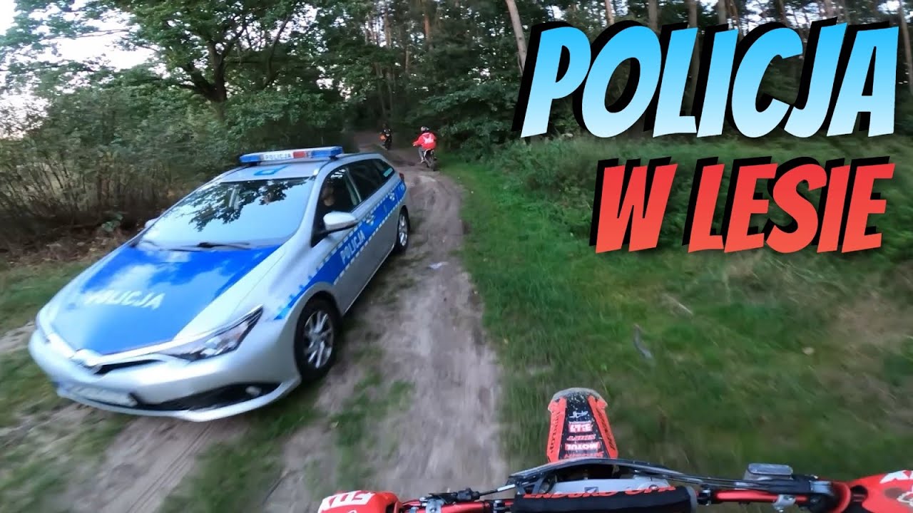 Jak Oni mnie nie zatrzymają to będzie cud / Złamane KXD na p&oacute;ł / CRF 450 / Polaris / MRFy