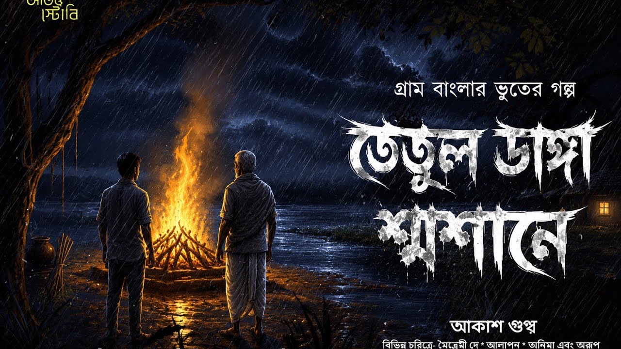 তেতুলডাঙার  শ্মশানে ( হাড় হিম করা খাঁটি গ্রাম বাংলার ভূতের গল্প ) Gram Banglar Bhooter Golp
