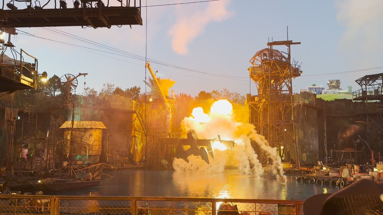 🌊 WaterWorld - 4K Full Show | Universal Studios Japan 12.02.2024