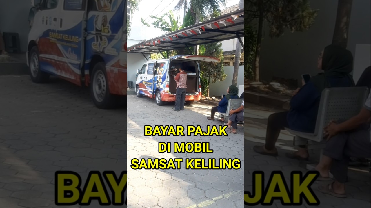 Cara bayar pajak motor di mobil Samsat keliling 
