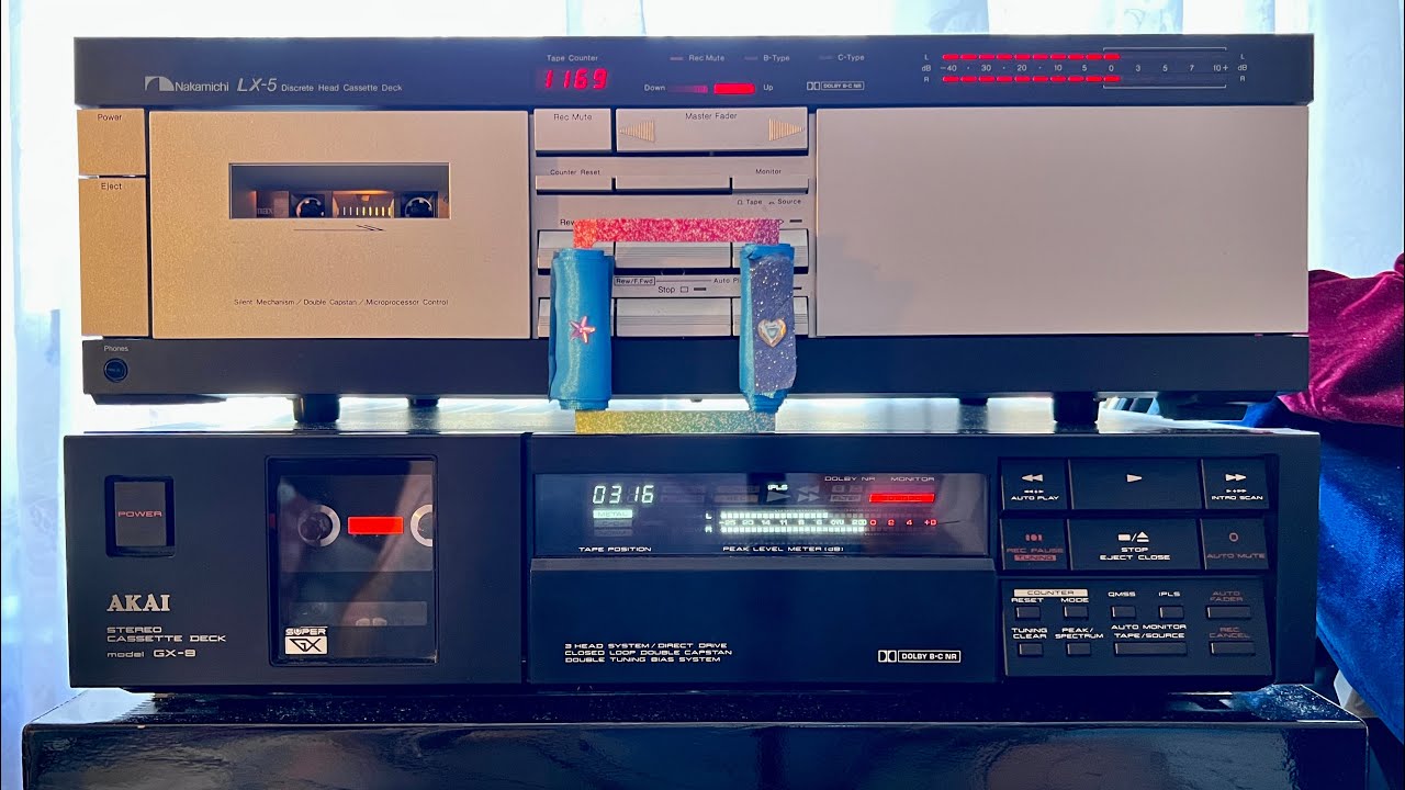 Akai GX-9 против Nakamichi LX-5 и о принцессах