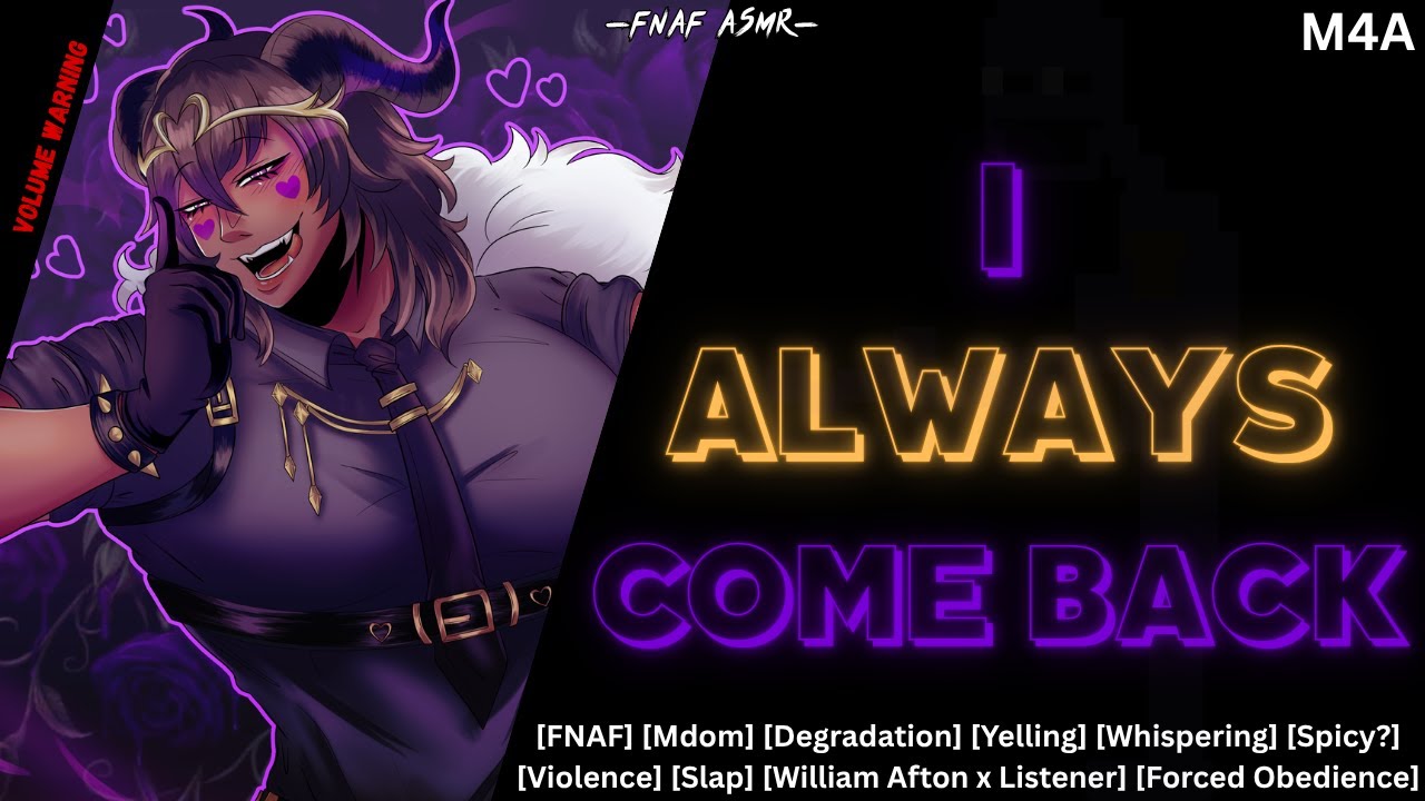 William Afton DOMINATES You [M4A] [FNAF] [Mdom] [Violent] [William Afton x Listener] [Spicy]