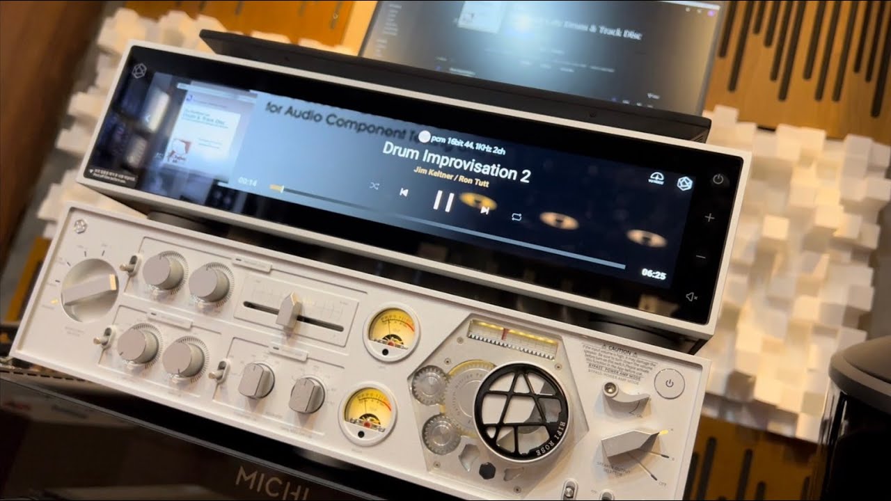 Hifi rose RS-150B + RA-180 + B&W 802D4 /TEST Drum Improvisation 2 / The Sheffield Track