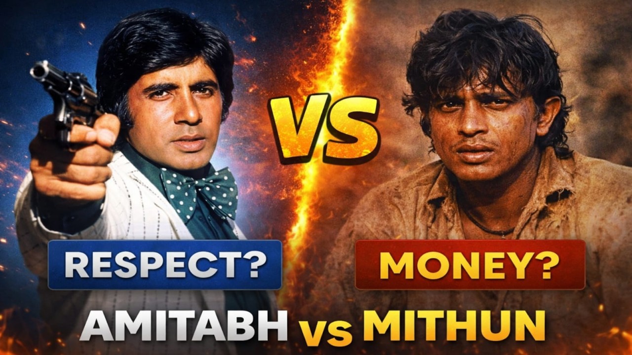Amitabh Bachchan vs Mithun Chakraborty: वो अनकही जंग जिसने बॉलीवुड का तख्त हिला दिया | Bollywood