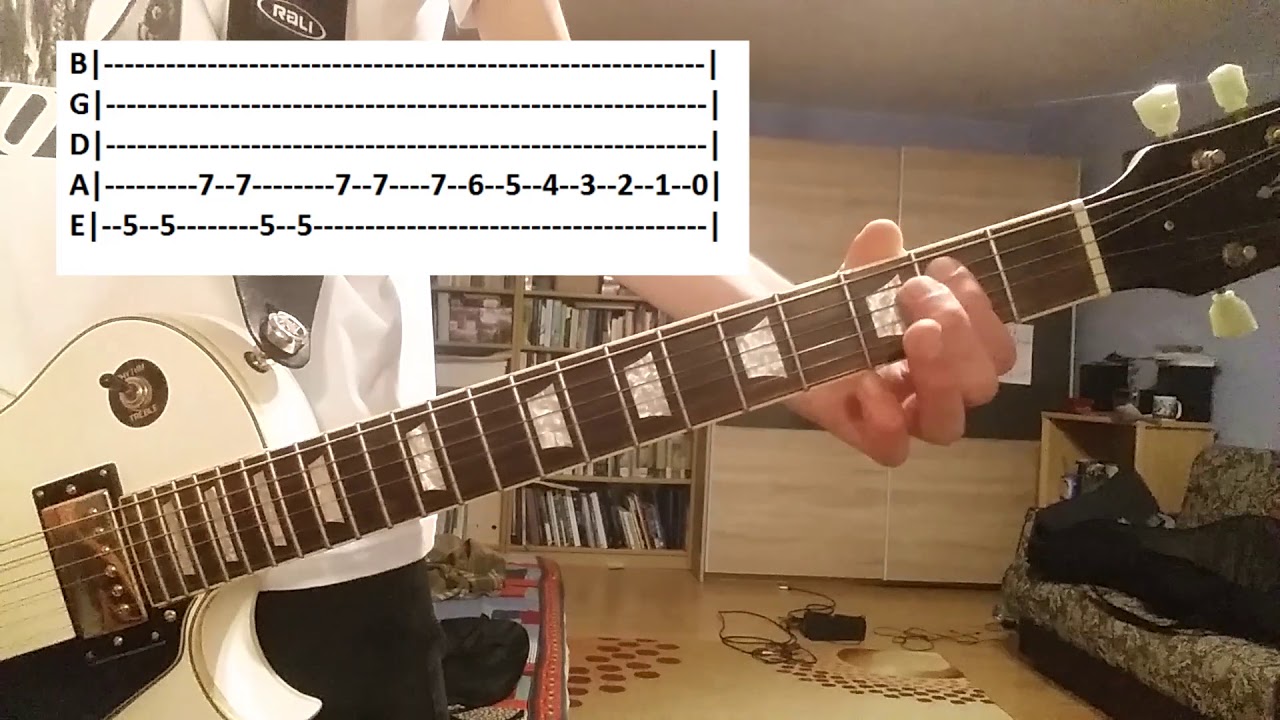 GORILLAZ - KIDS WITH GUNS GUITAR LESSON/TOUTORIAL