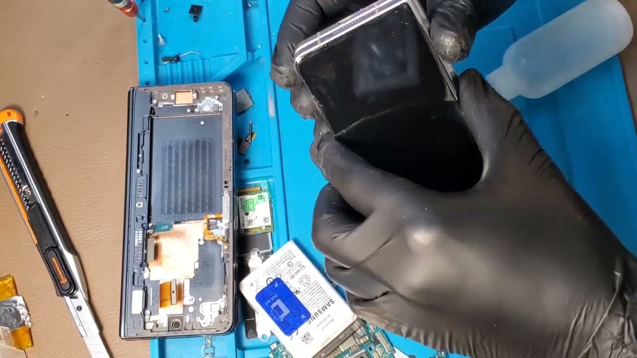 Changement d'écran galaxy z fold 5