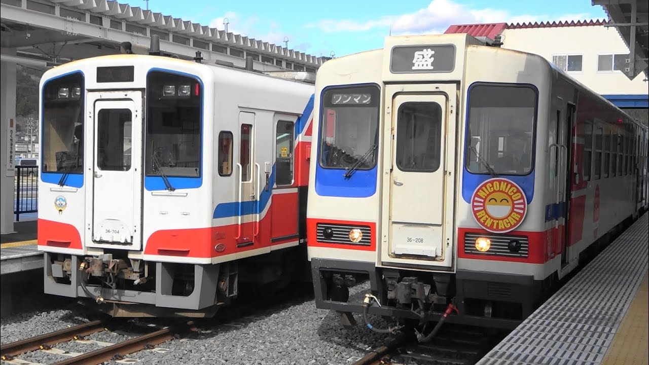 三陸鉄道リアス線全線開業 映像集 列車交換・切り離し作業 Sanriku Railway Rias Line Resumes Full Operation