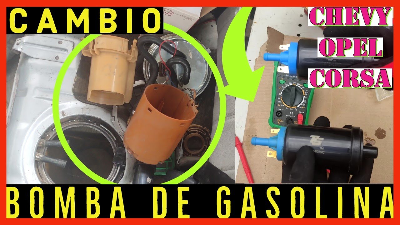 Cambiar Bomba de Gasolina Chevy Corsa Opel