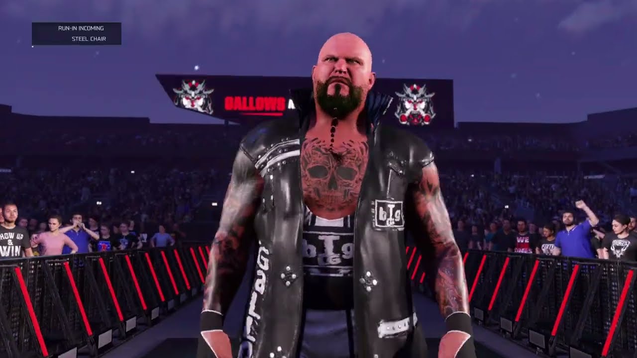 WWE 2K25 Luke Gallows Vs Rey Mysterio Ladder Match