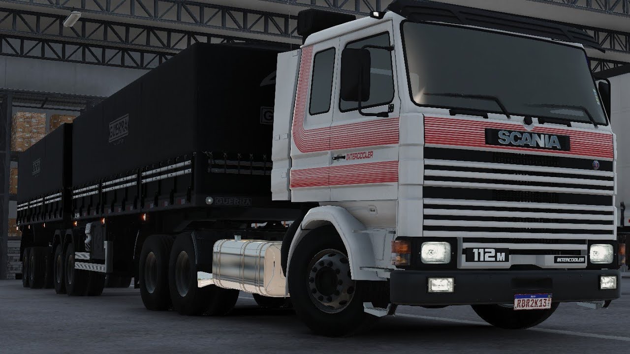 SCANIA 112H NO BITREM 7 EIXOS