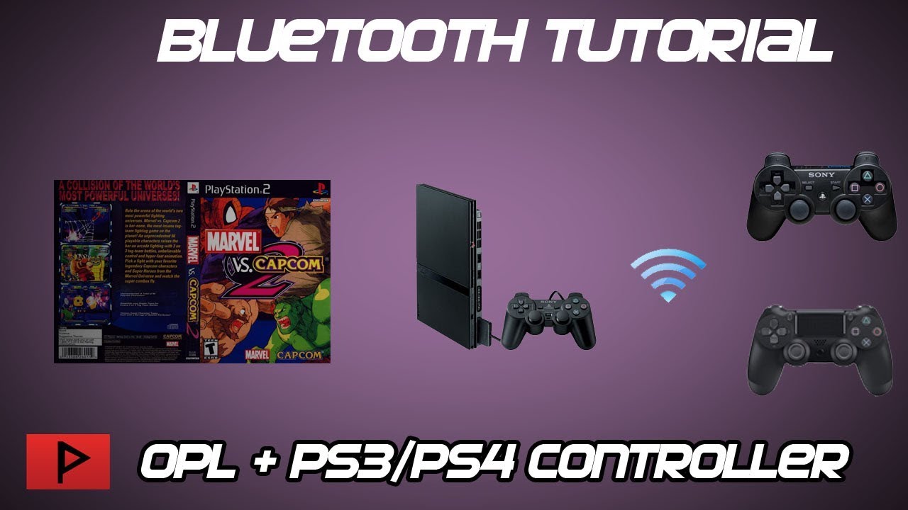 [How To] Use PS2 OPL Bluetooth With PS3/PS4 Controllers [2018]