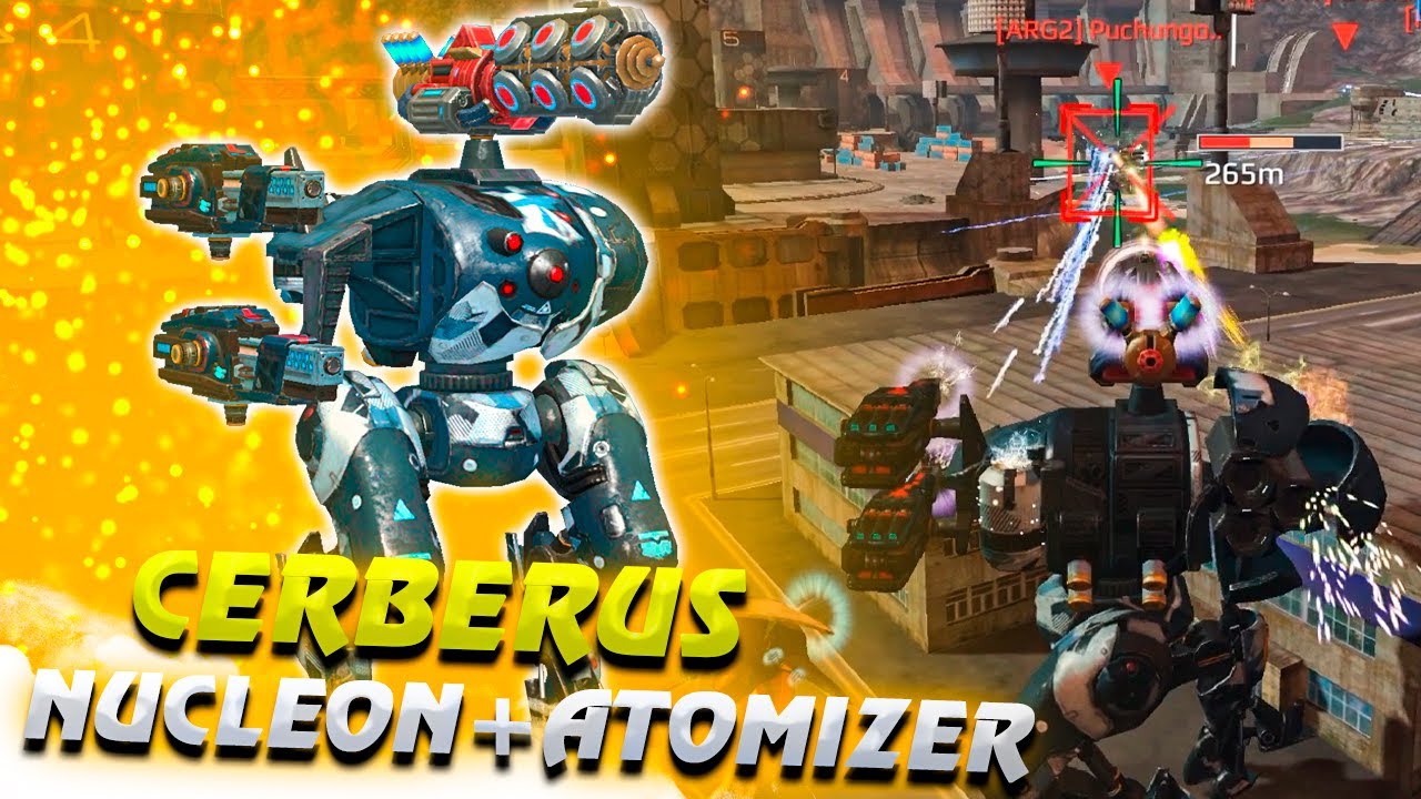 Cerberus Nucleon+Atomizer ::: War Robots