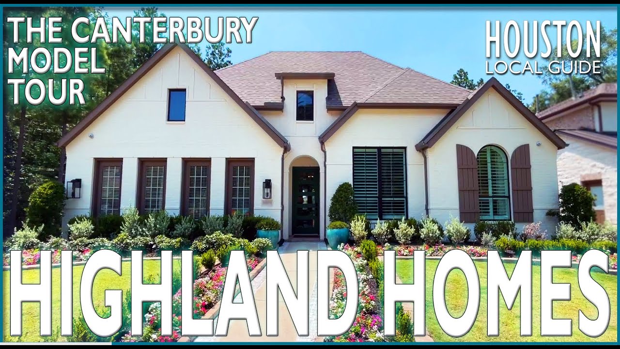 Highland Homes - The Canterbury | Model Home Tour