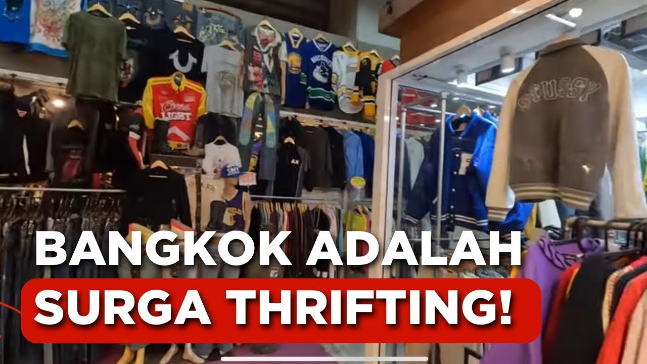 #Vlog | BANGKOK ADALAH SURGANYA THRIFTING!