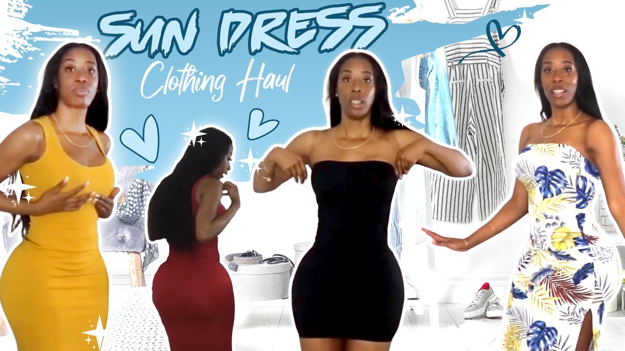 SUN DRESS CLOTHING HAUL | FASHION NOVA 