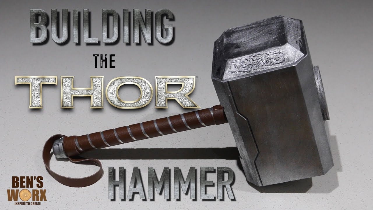 HOW TO MAKE THOR'S HAMMER **Diy Costume**