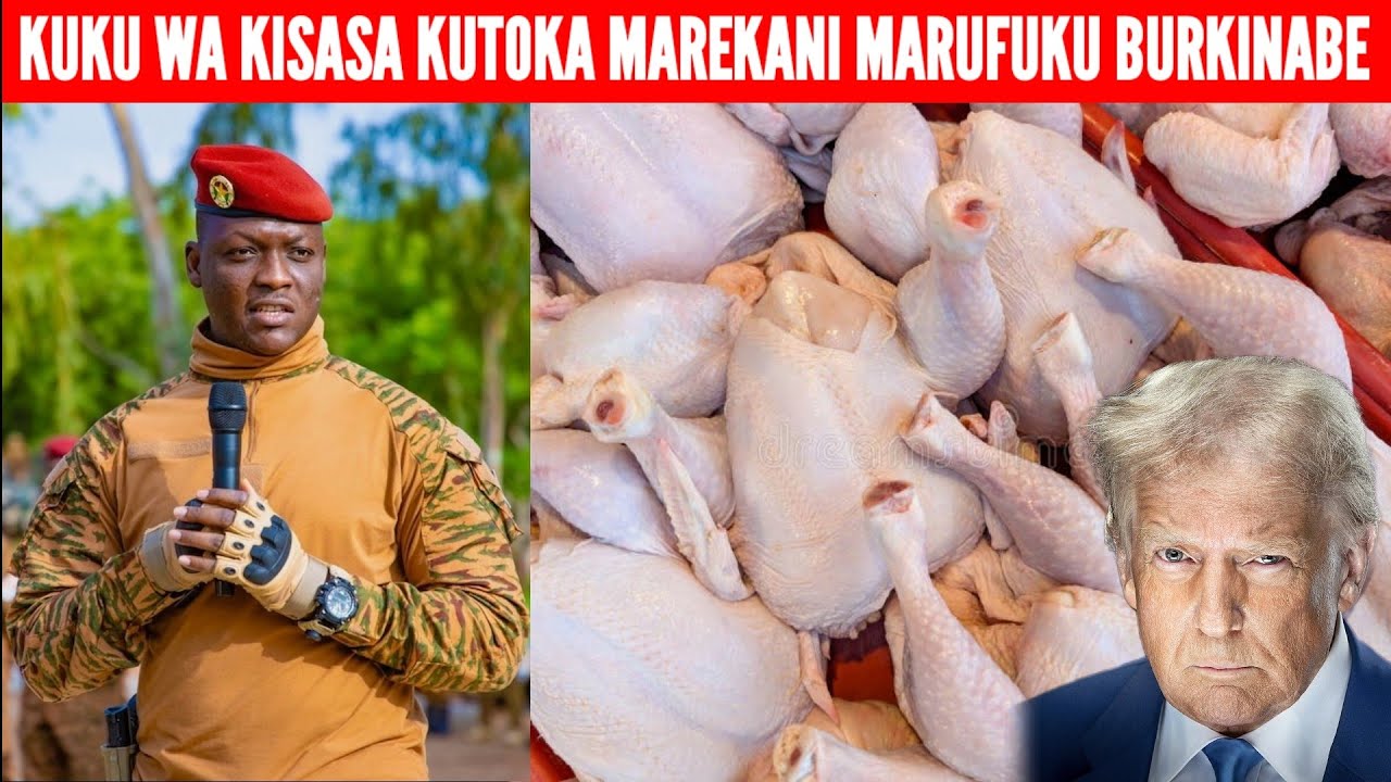 IBRAHIM TRAORE AMEPIGA MARUFUKU KUKU WA KISASA KUTOKA MAREKANI 