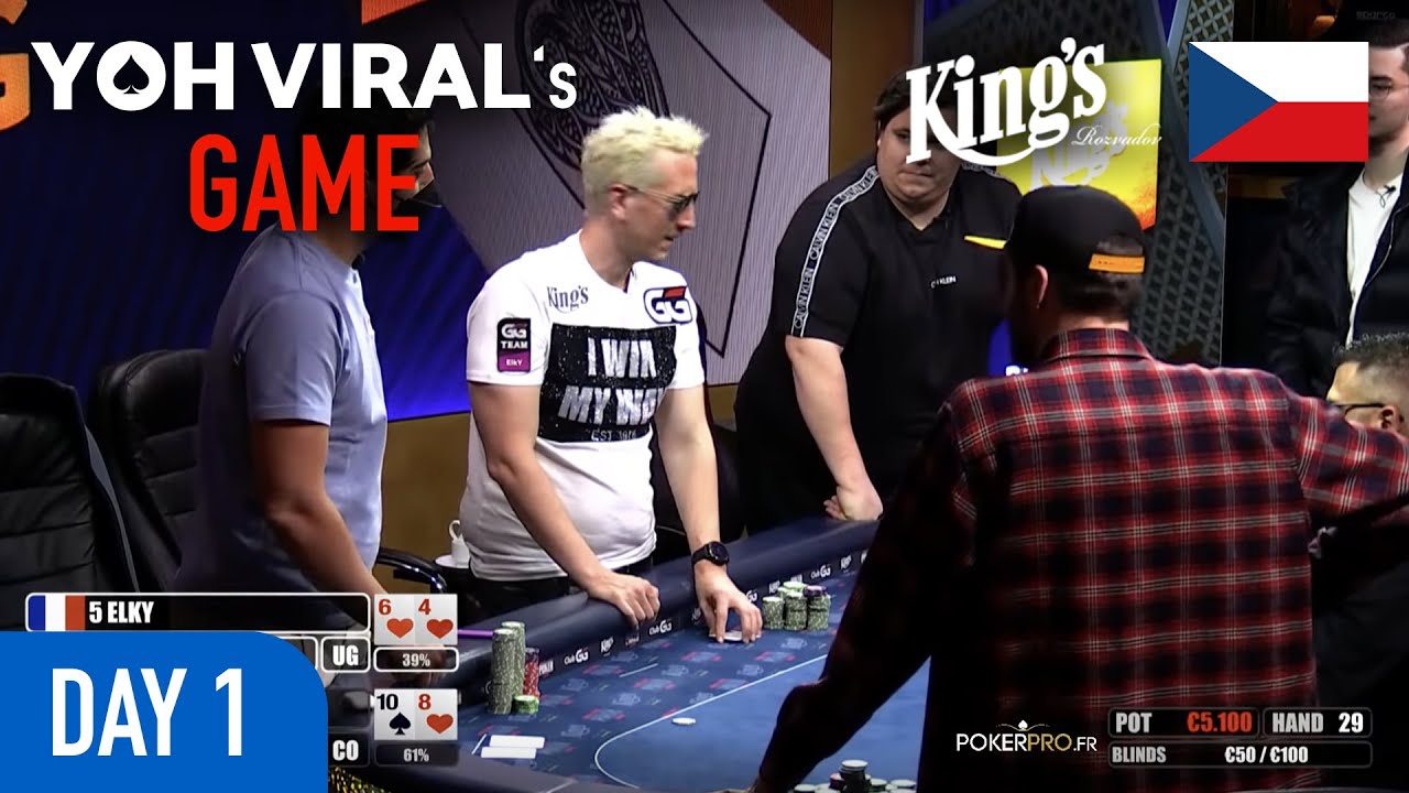 CASH GAME - avec ElkY CHAMPION WSOP Français - 10000€ - 50/100€