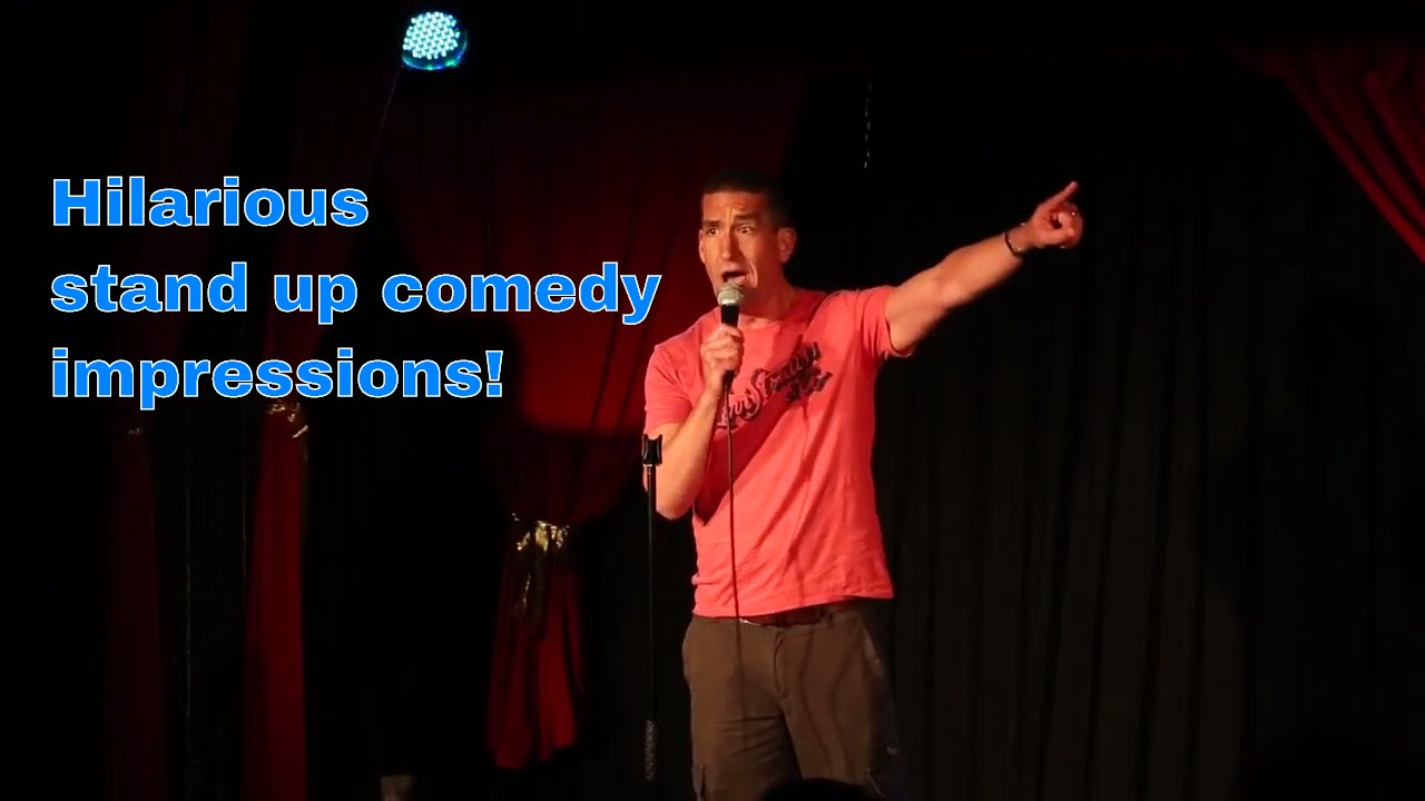 Comedy Impressionist Darren Altman - An early Standup Comedy Set!