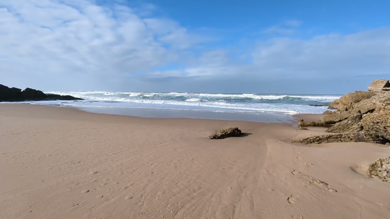 2½ Minutes of Wild Ocean Power | Crashing Waves on the Beach 🌊🔥