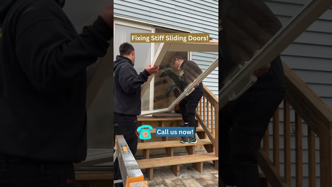 Locksmith in MD and DC for Sliding Door Roller Repair & Lubrication