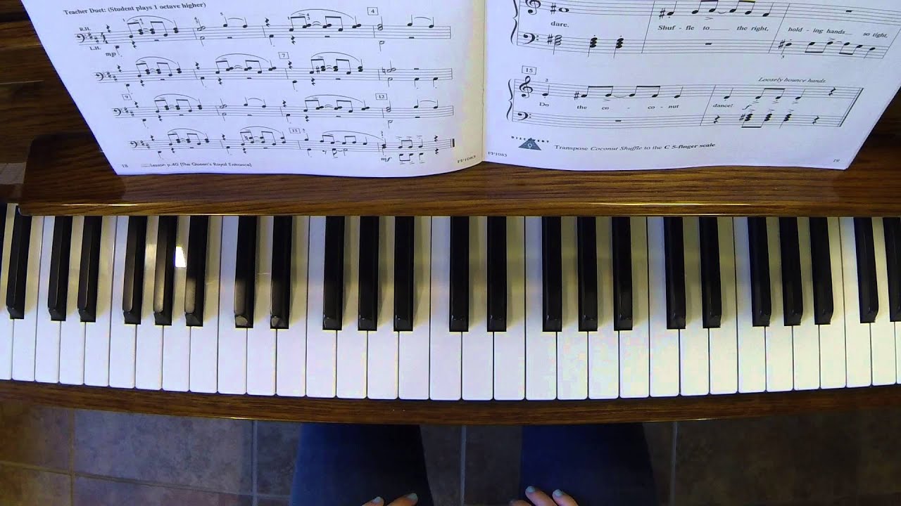 Coconut Shuffle - Piano Adventures/ 2A/ Performance