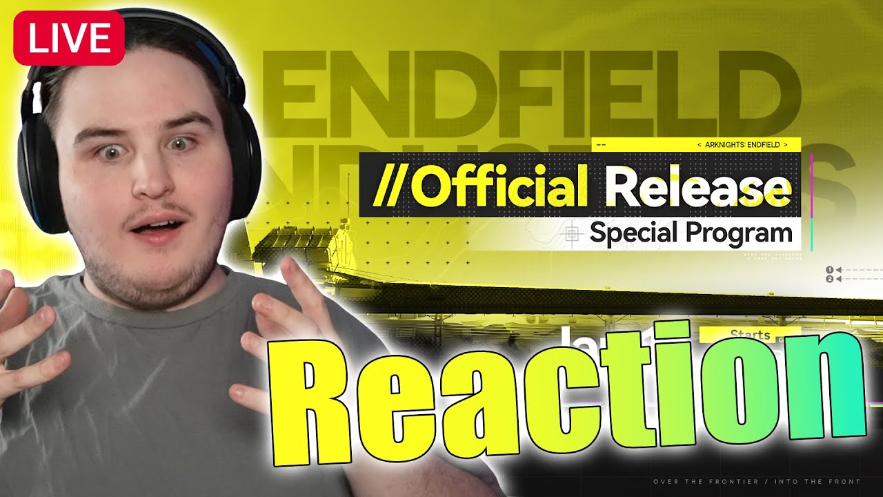 Official Release Special Program REACTION | Arknights: Endfield