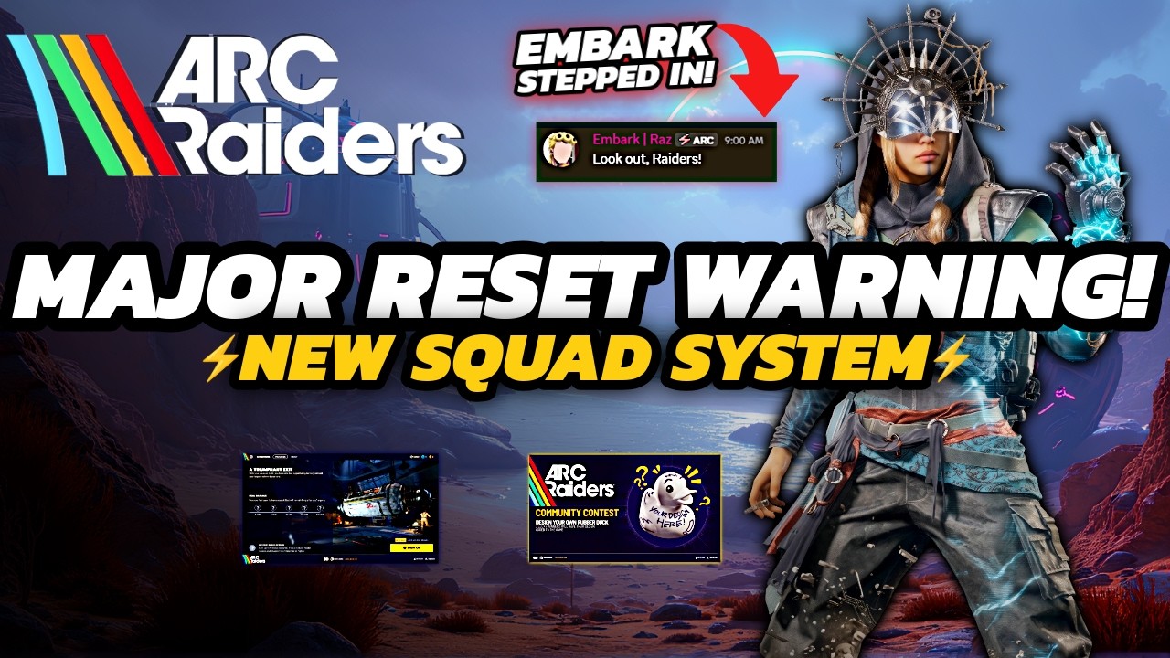 ARC Raiders - Embark Is REVERSING Sign-Ups + NEW Discord LFG
